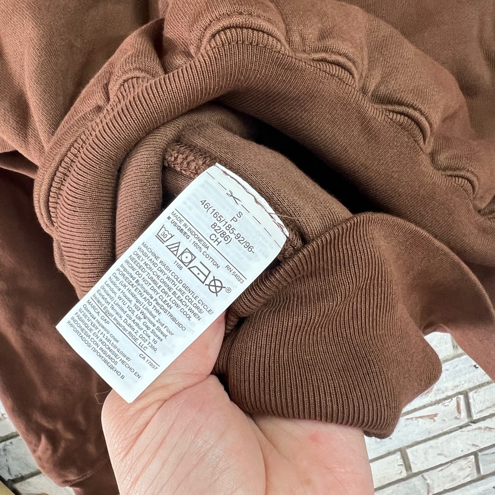 Yeezy GAP | Double Layered Brown Hoodie - Picture 10 of 10